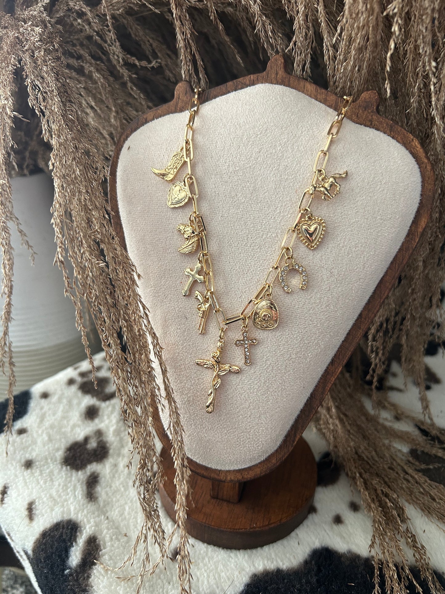 Elowen Faith Charm Necklace