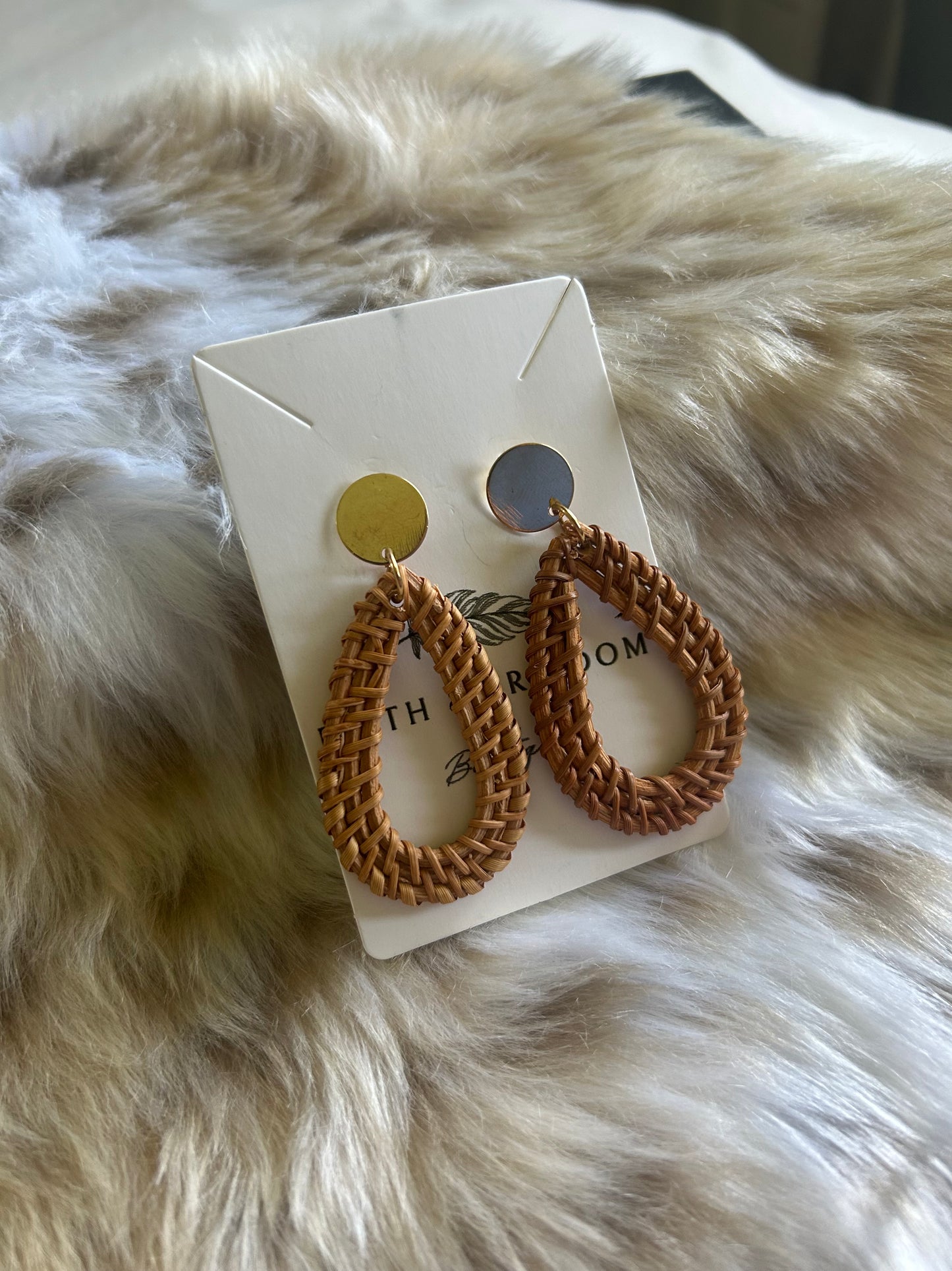 Desert Dune Drop Earrings