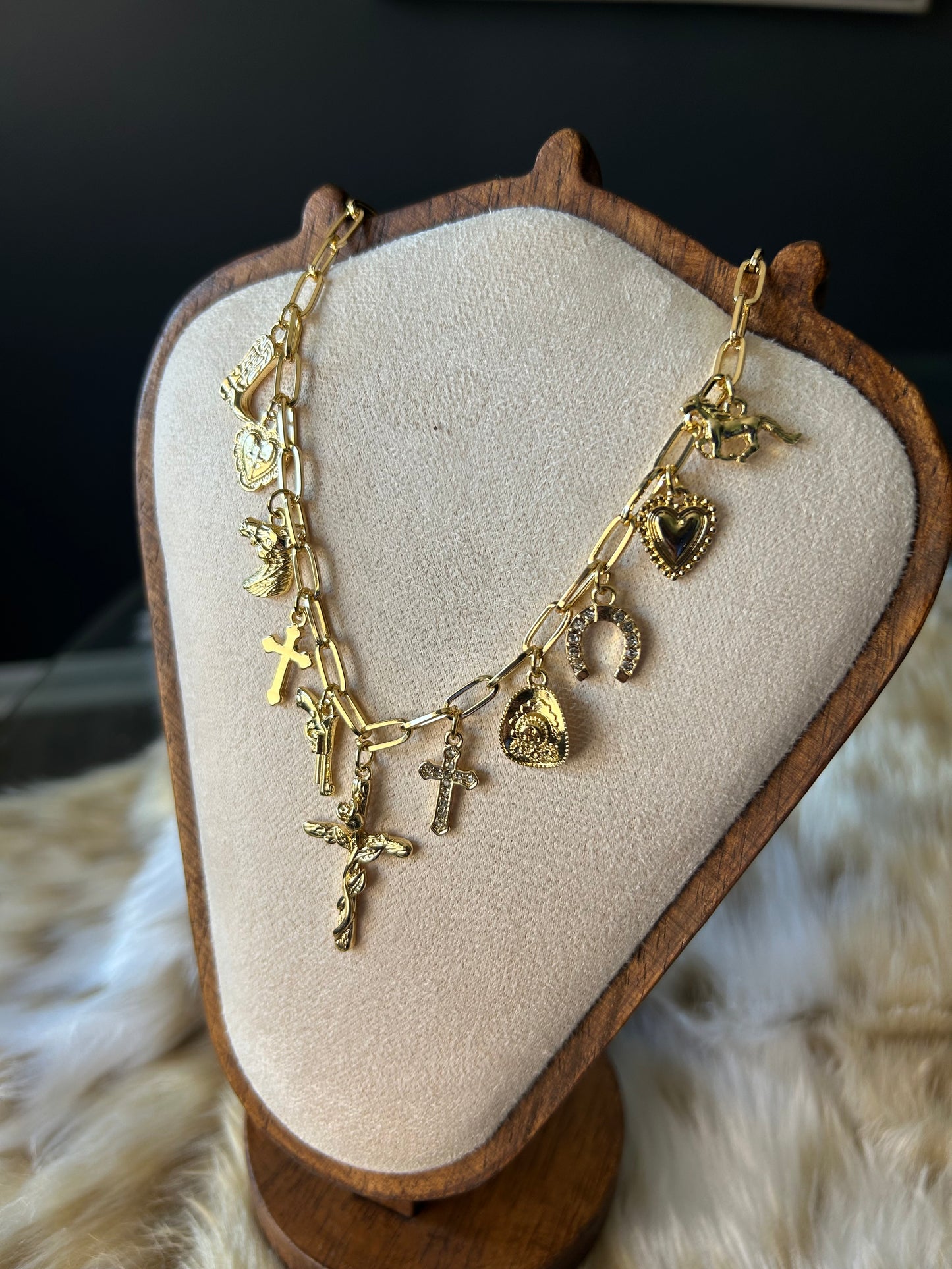 Mariah Charm Necklace