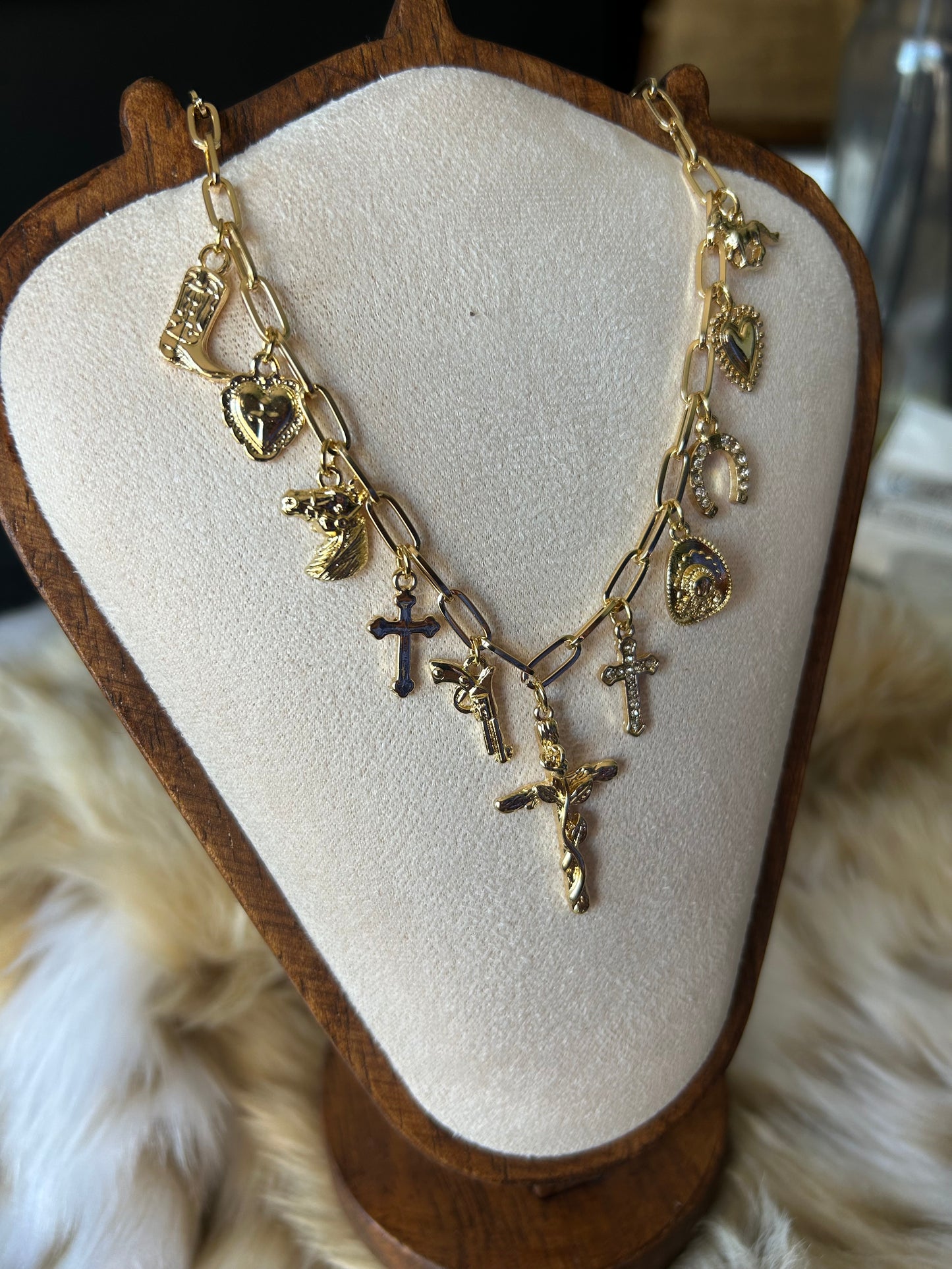 Mariah Charm Necklace