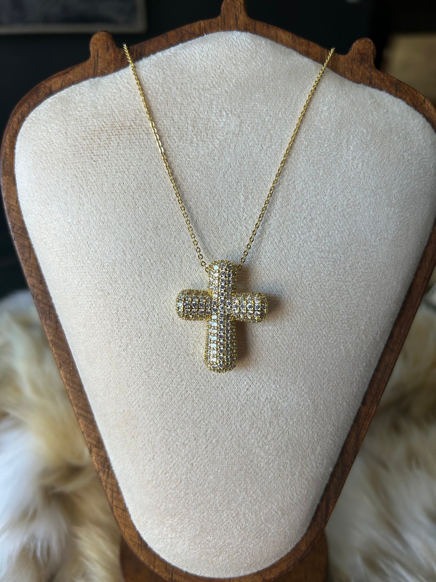 Delilah Cross Necklace