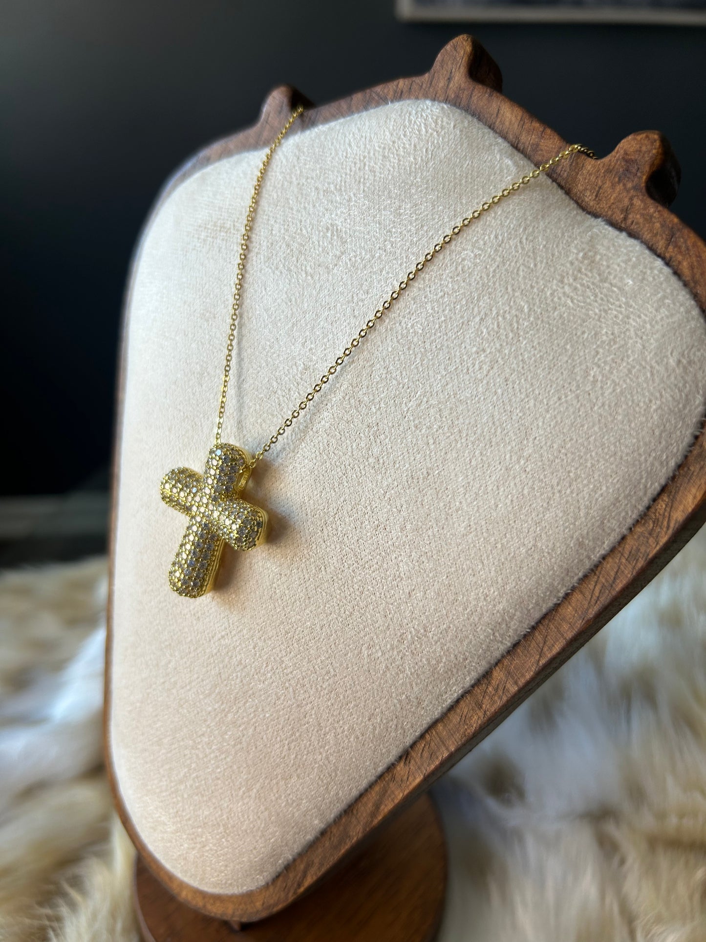 Delilah Cross Necklace