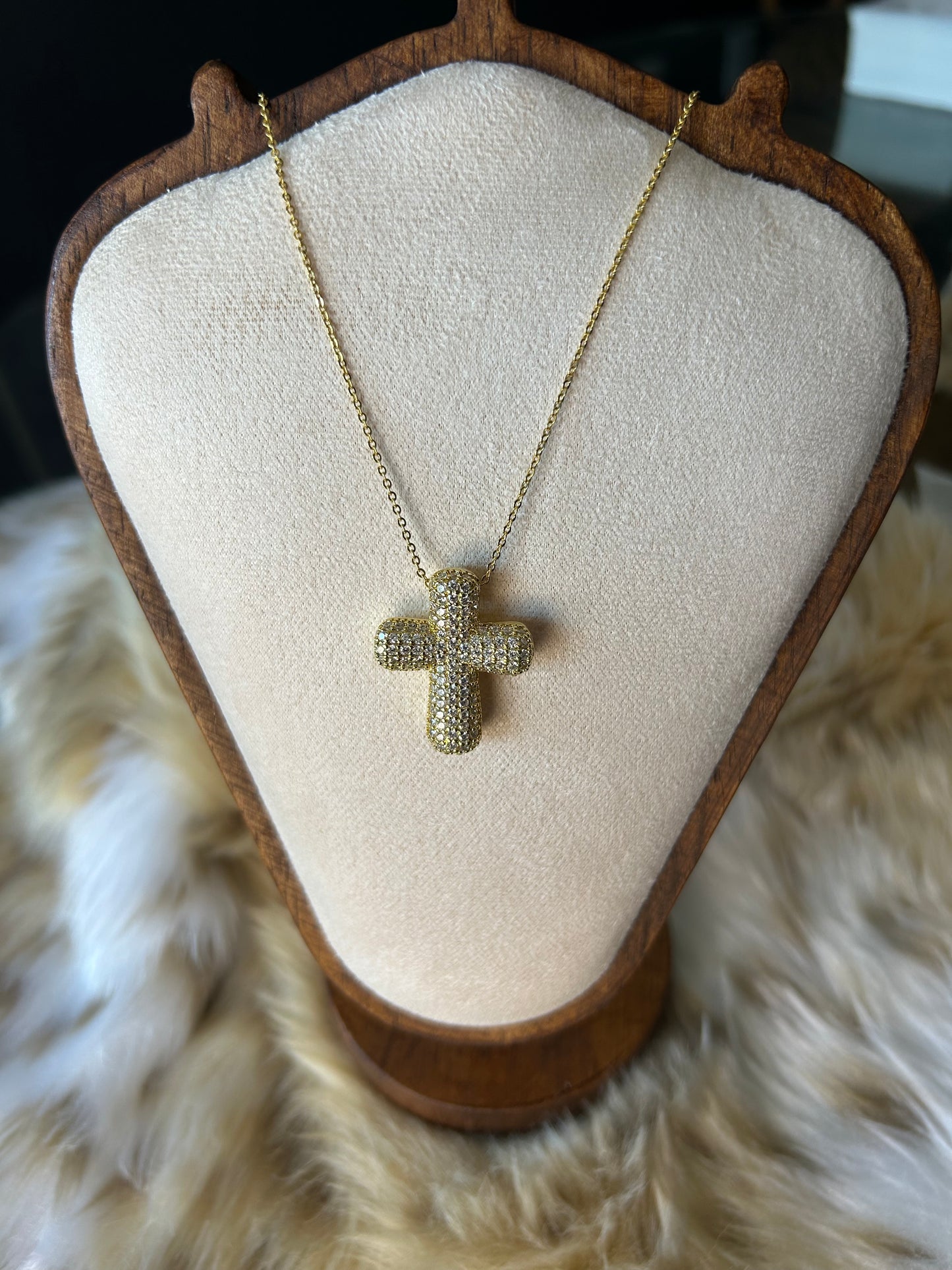 Delilah Cross Necklace