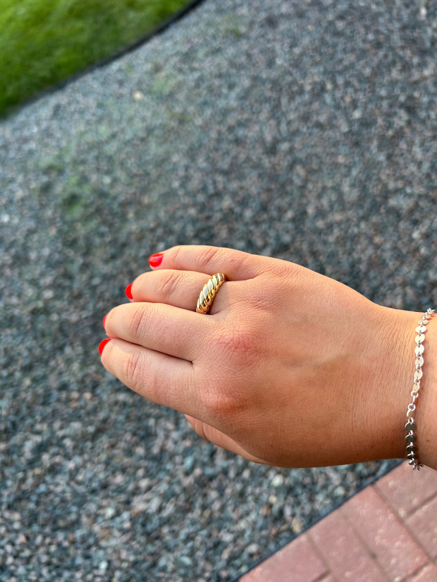 Emery Gold Ring