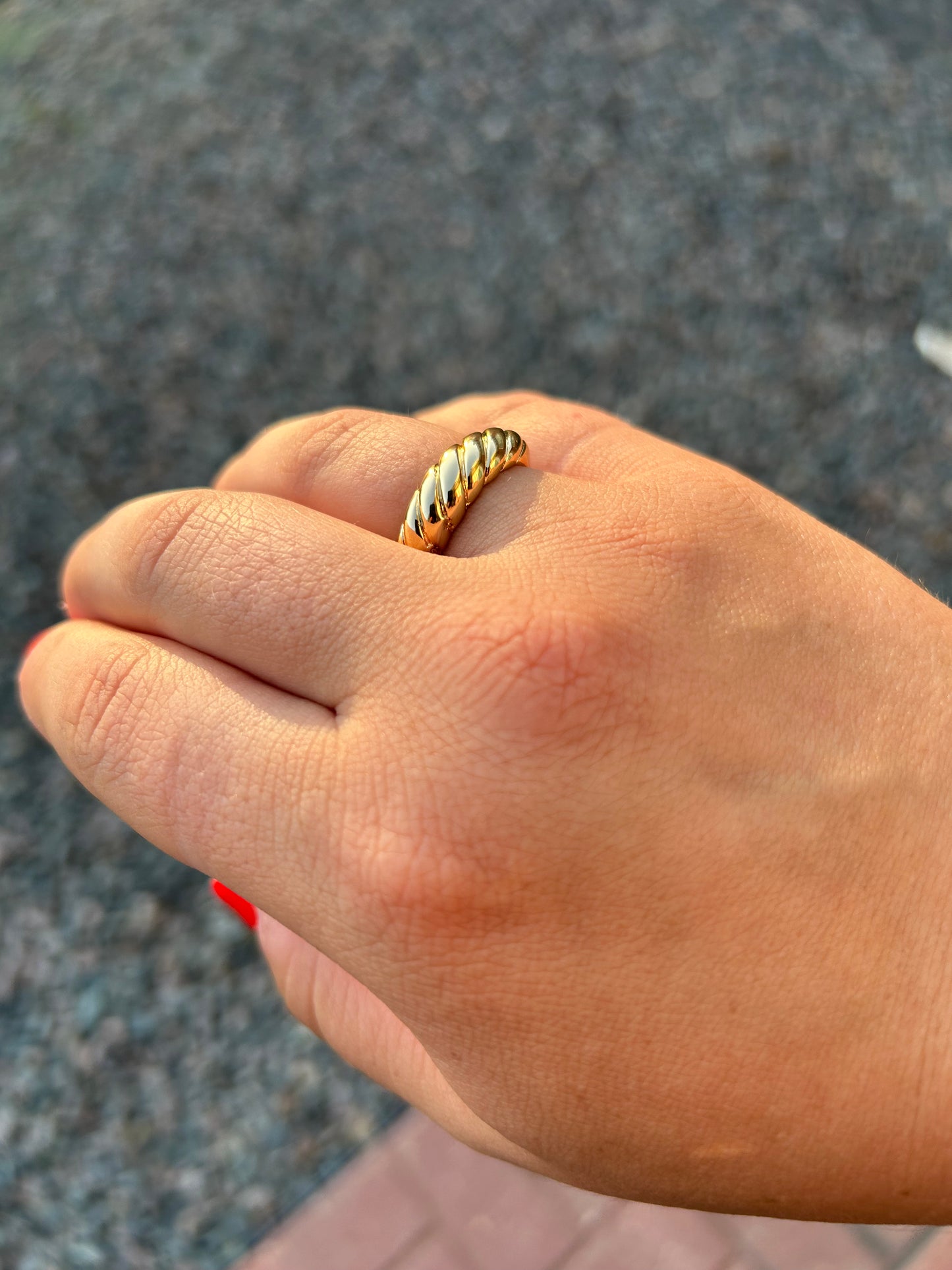 Emery Gold Ring