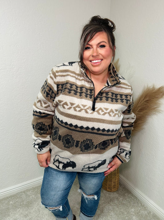 Dakota Buffalo Fleece Pullover