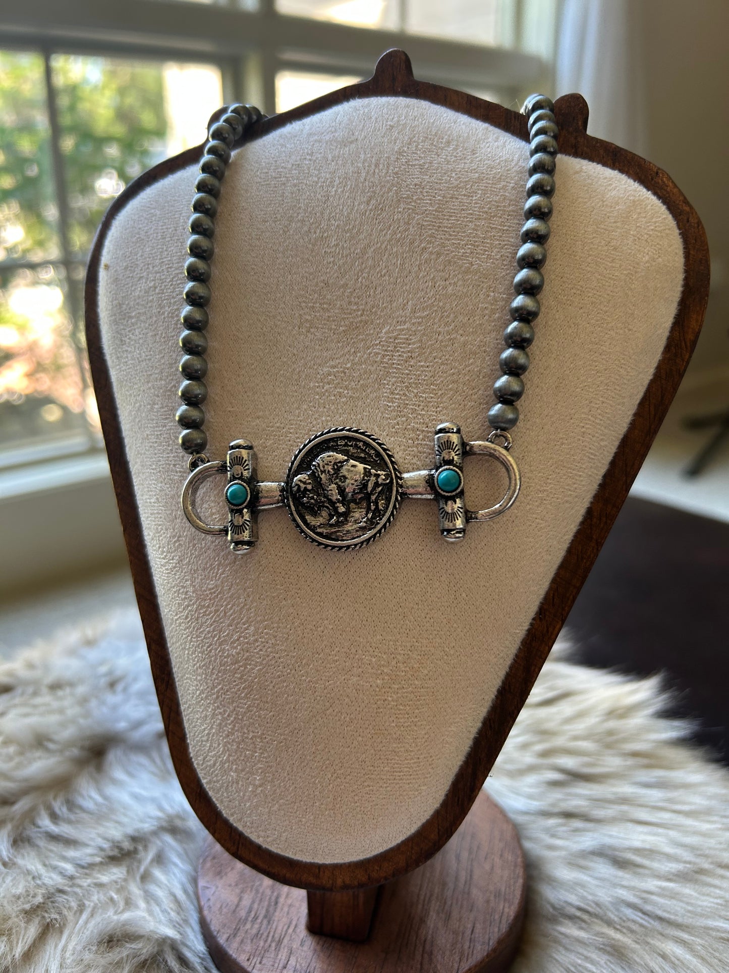 Cheyenne Buffalo Necklace