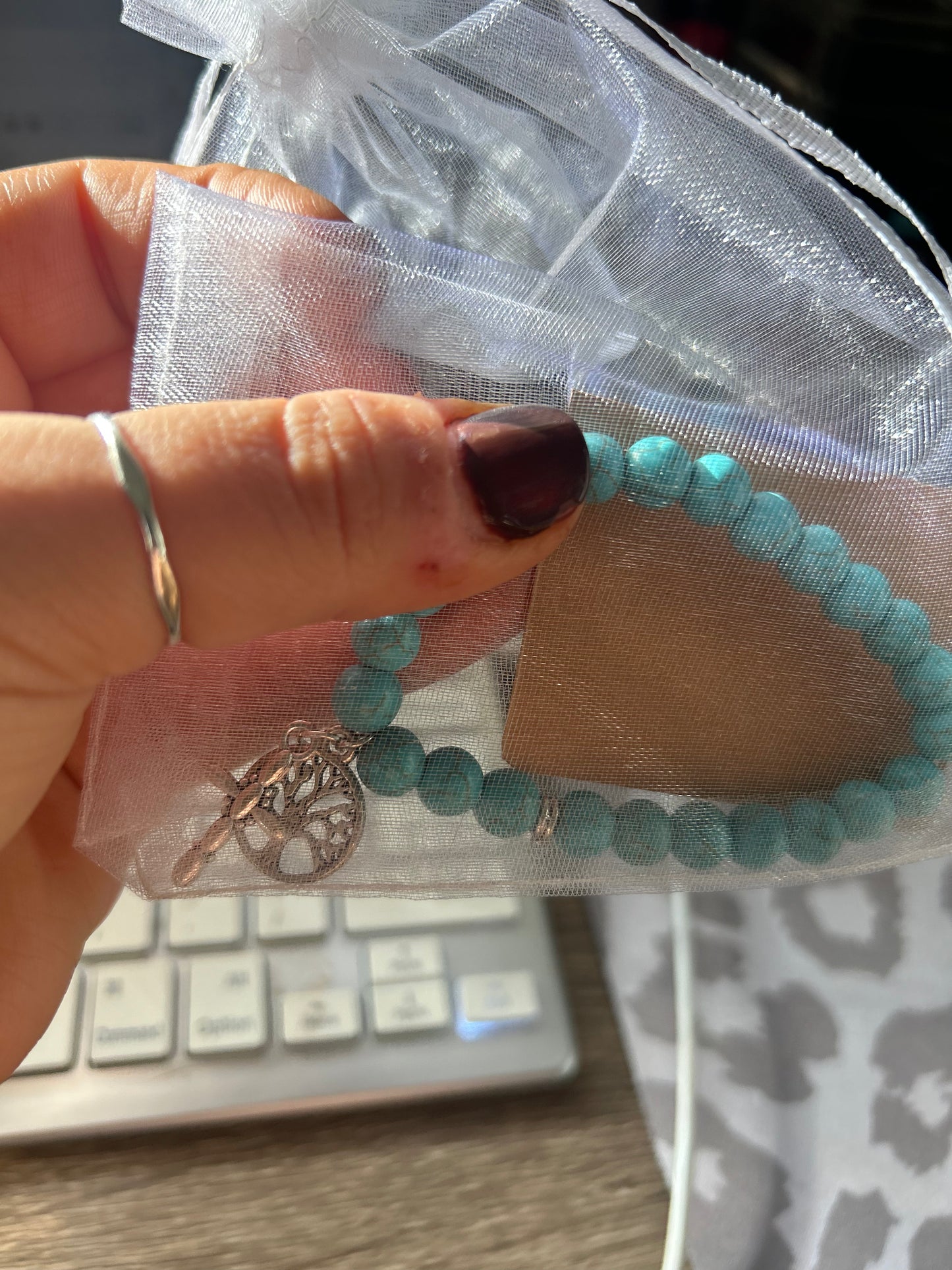 Tree of Life Turquoise Bracelet