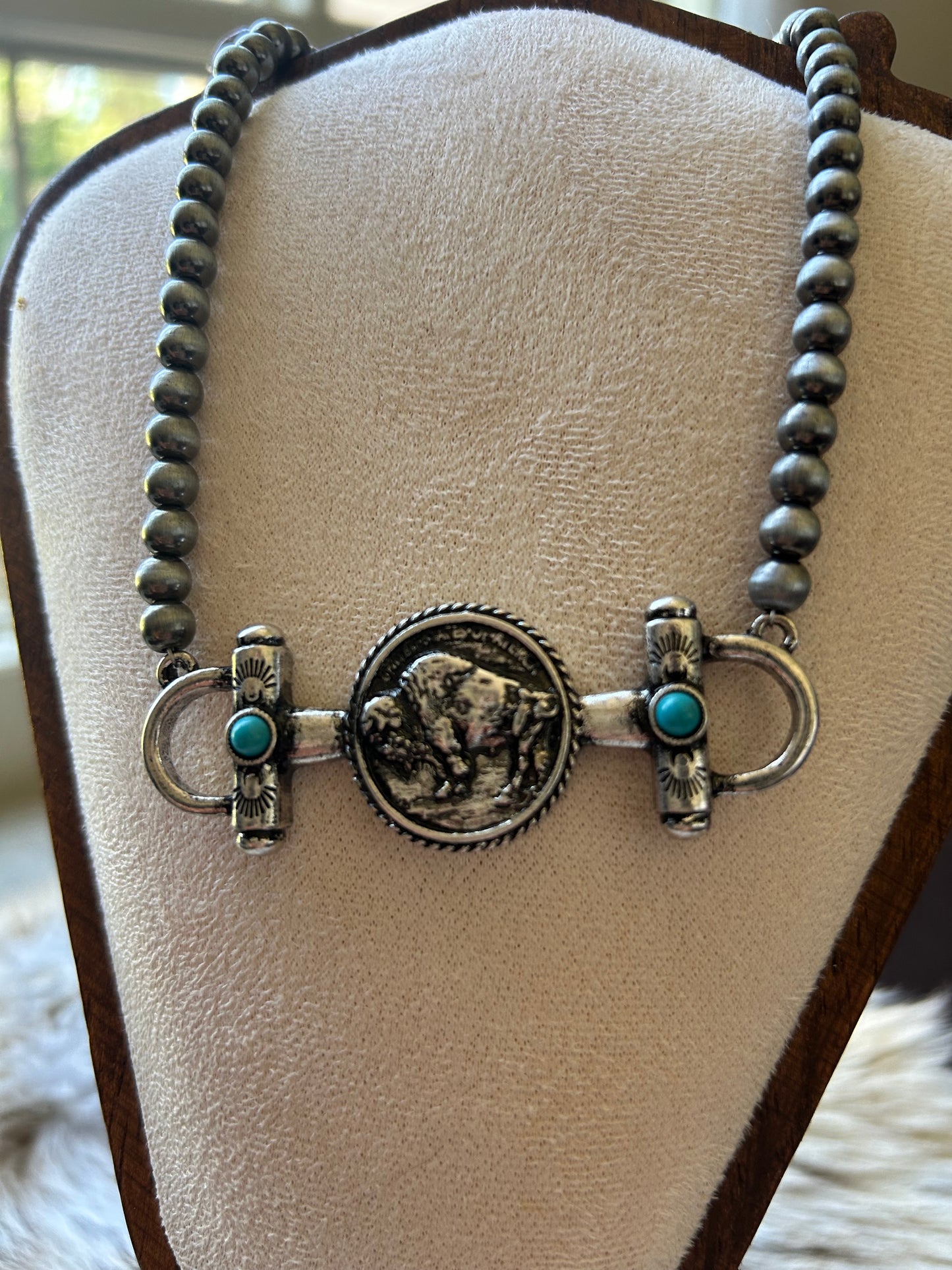 Cheyenne Buffalo Necklace