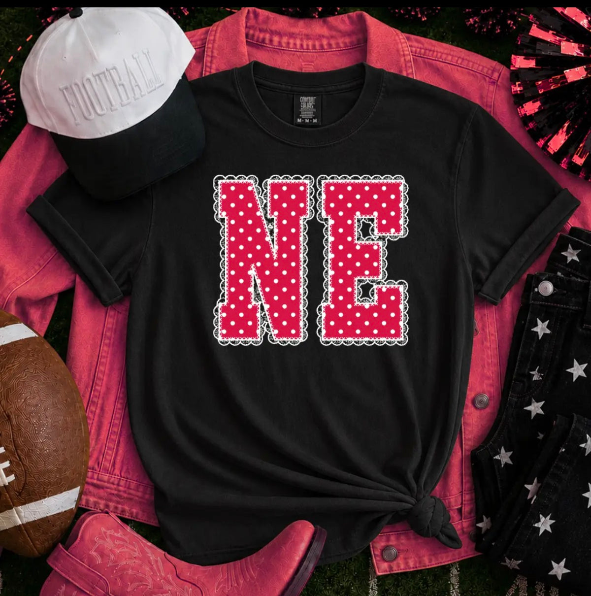 Polka Dot NE Tee