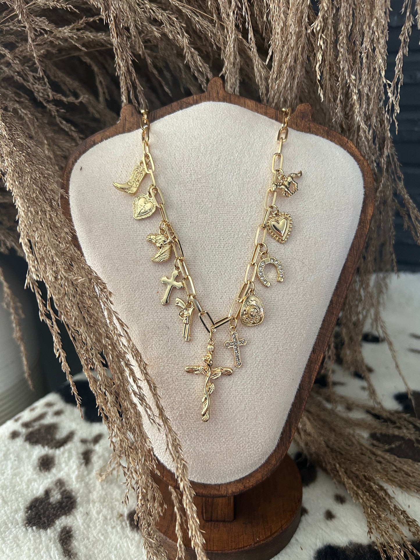 Elowen Faith Charm Necklace