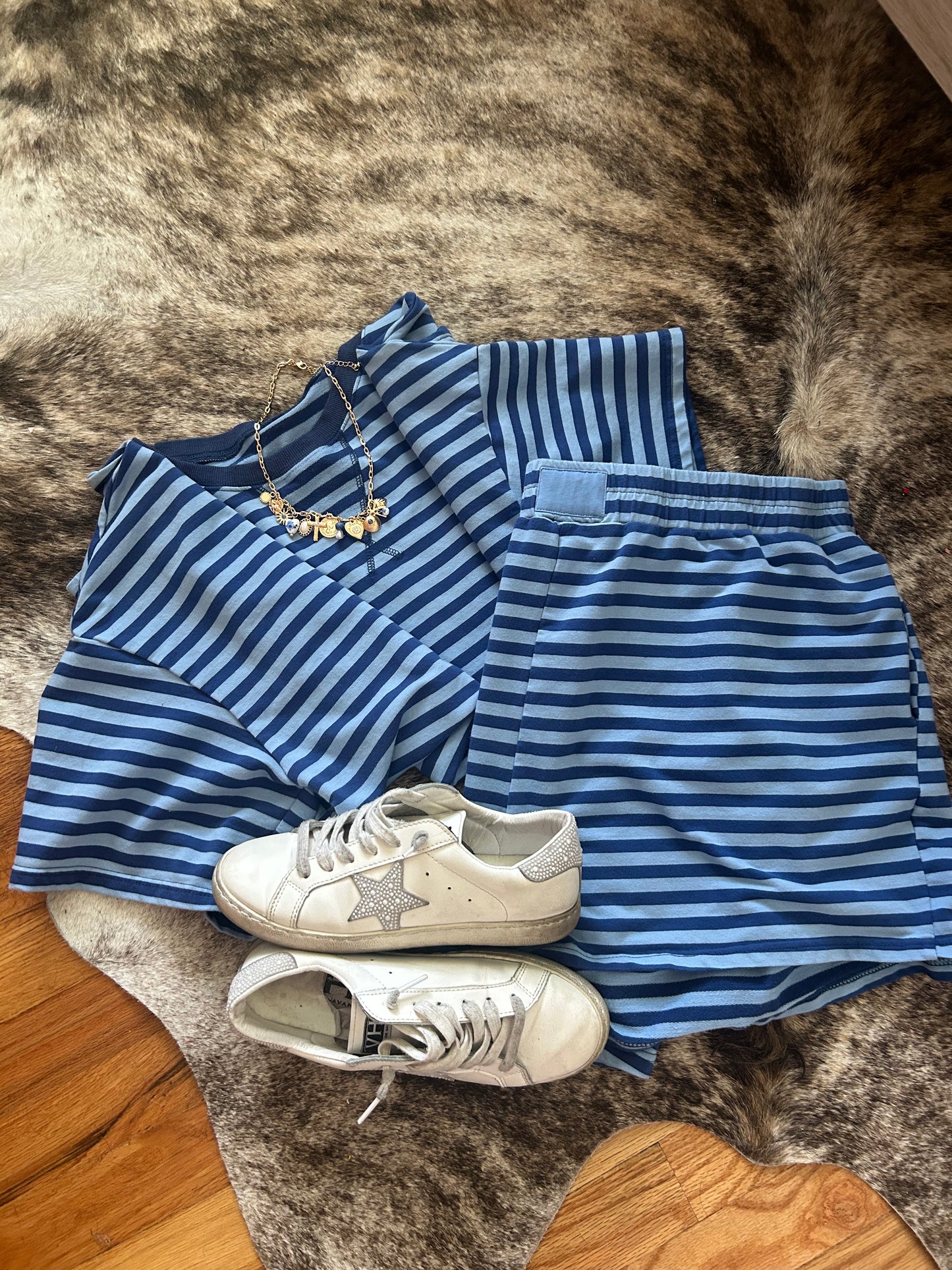 The Delaney Stripe Set