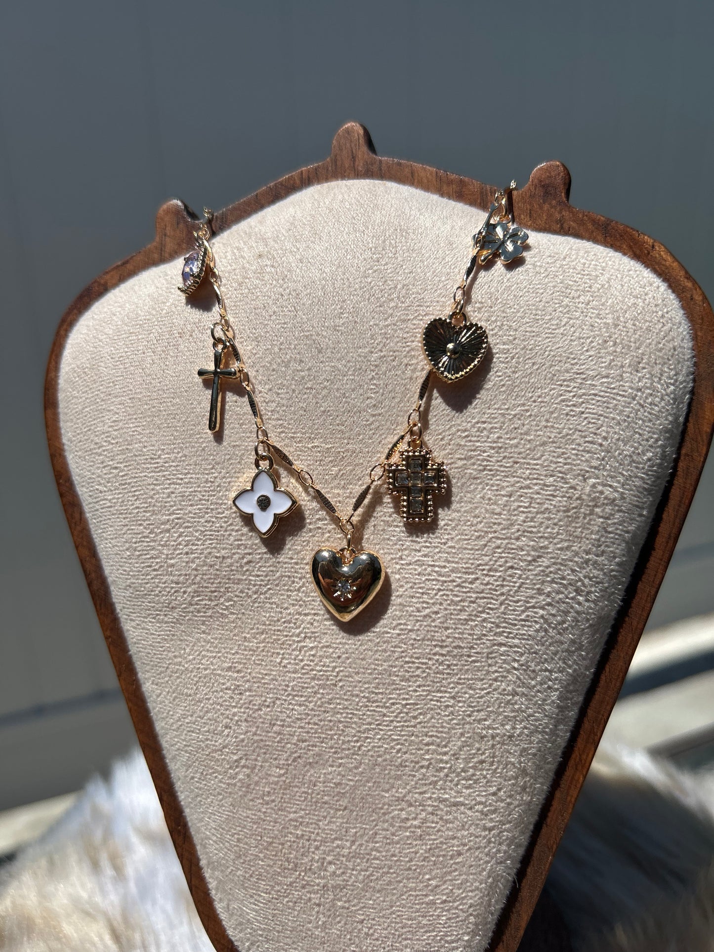 The Caroline Charm Necklace