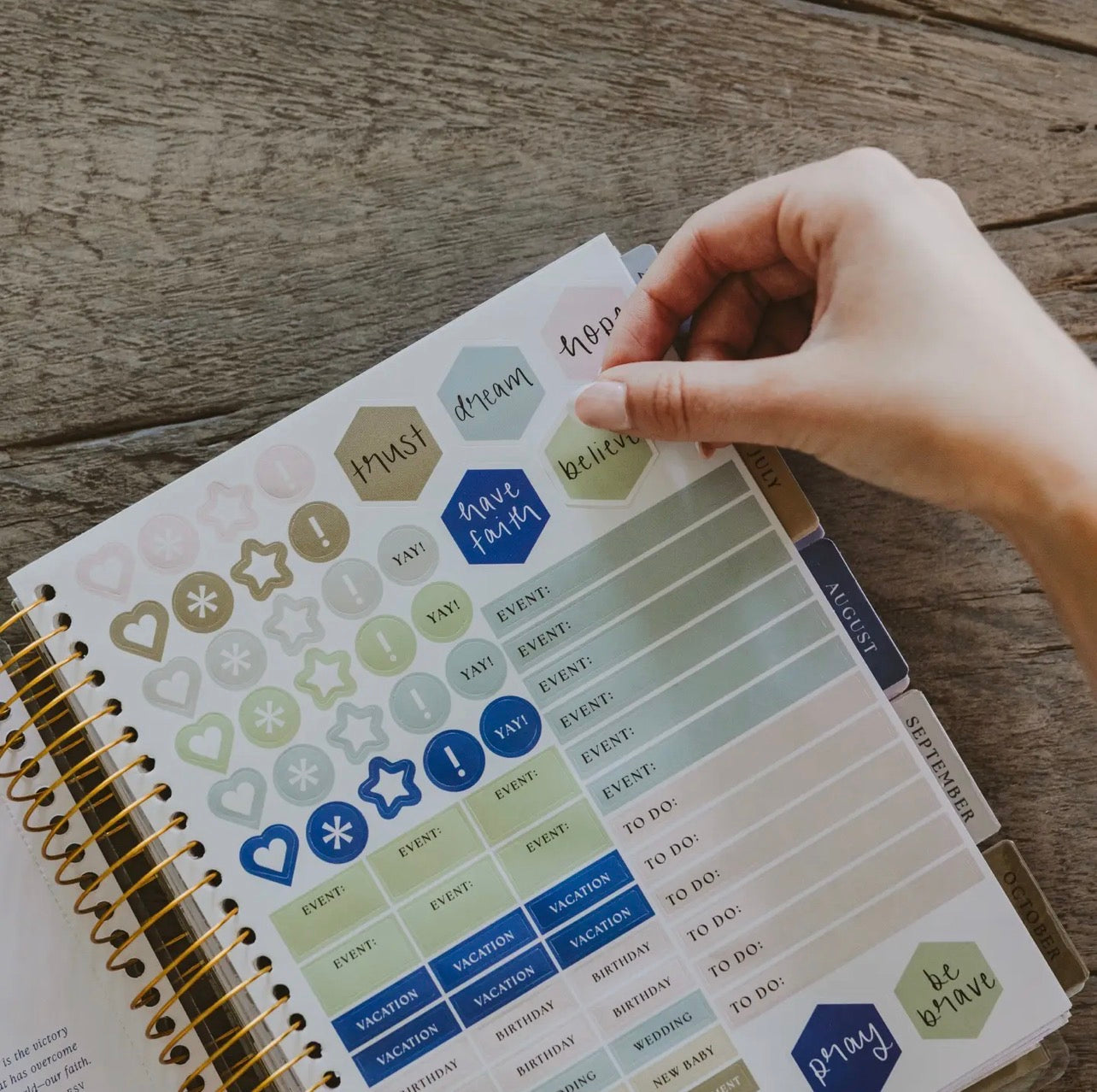 Walking with Jesus Faith Planner