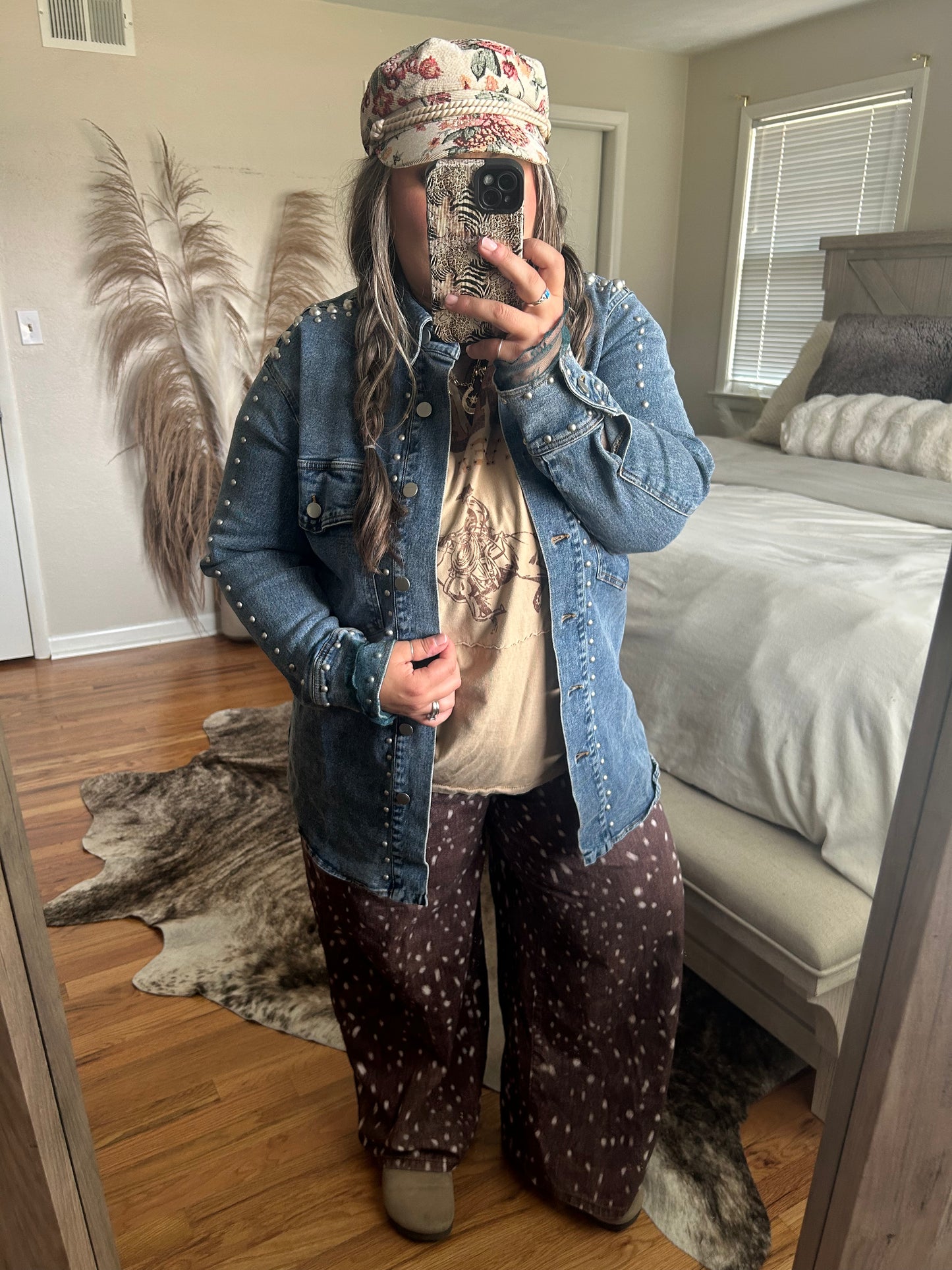Blue Ridge Studded Denim Jacket