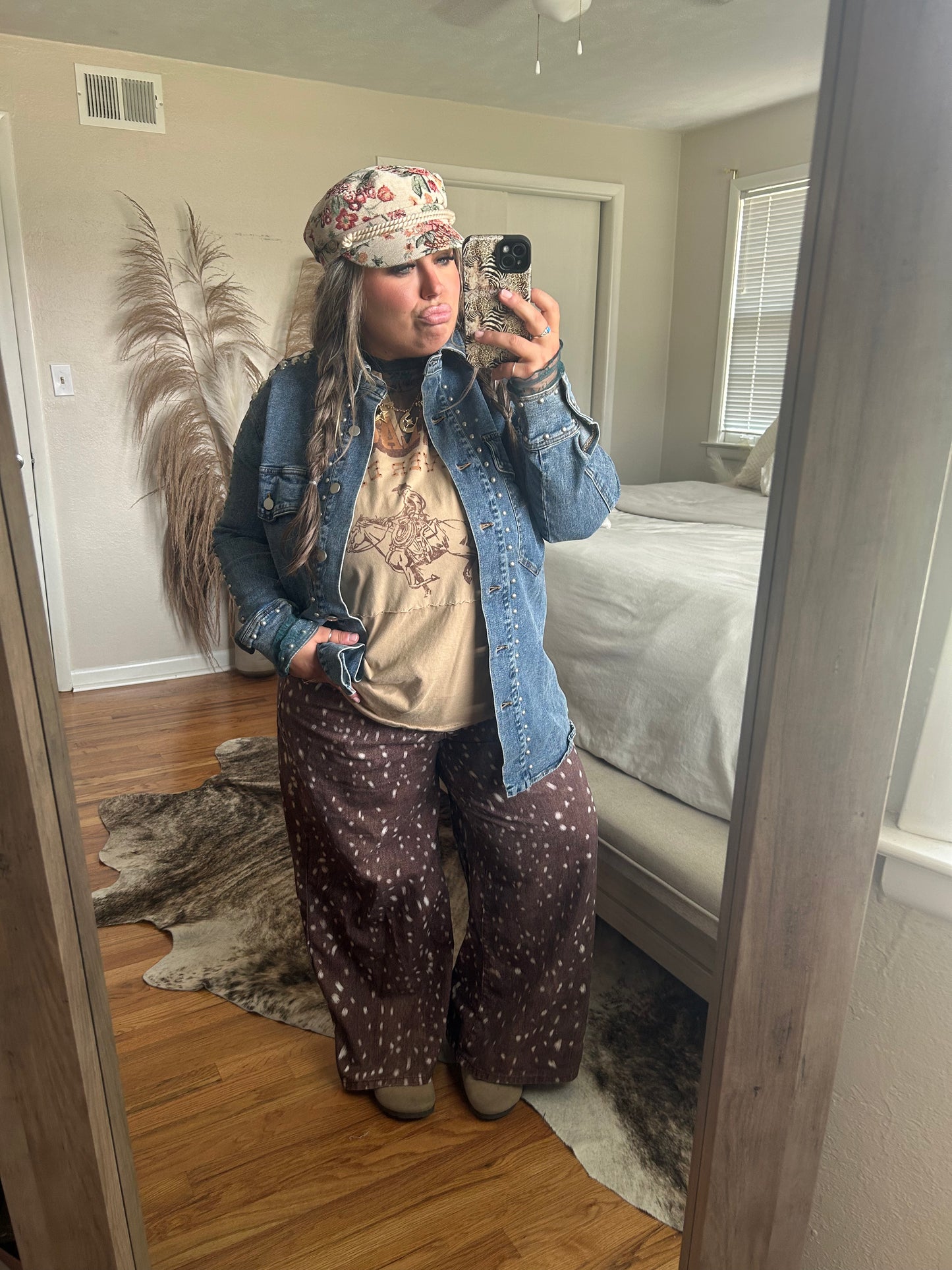 Blue Ridge Studded Denim Jacket