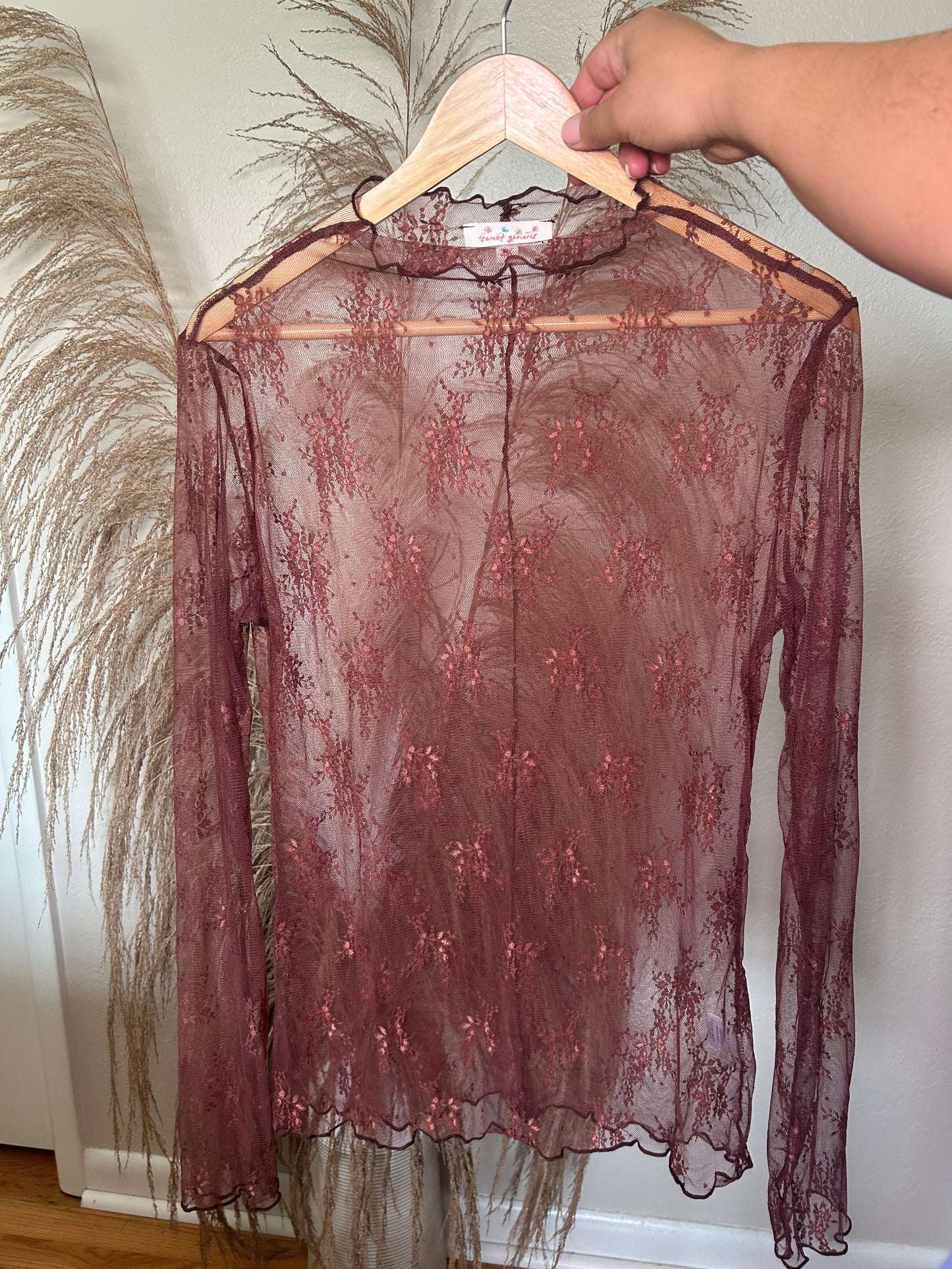 Auburn Lace Top
