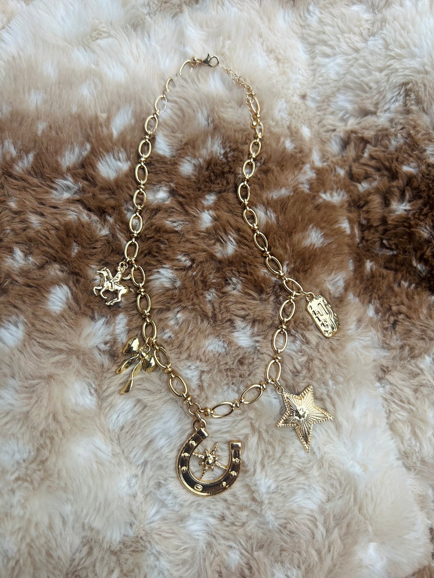 Golden Hour Charm Necklace