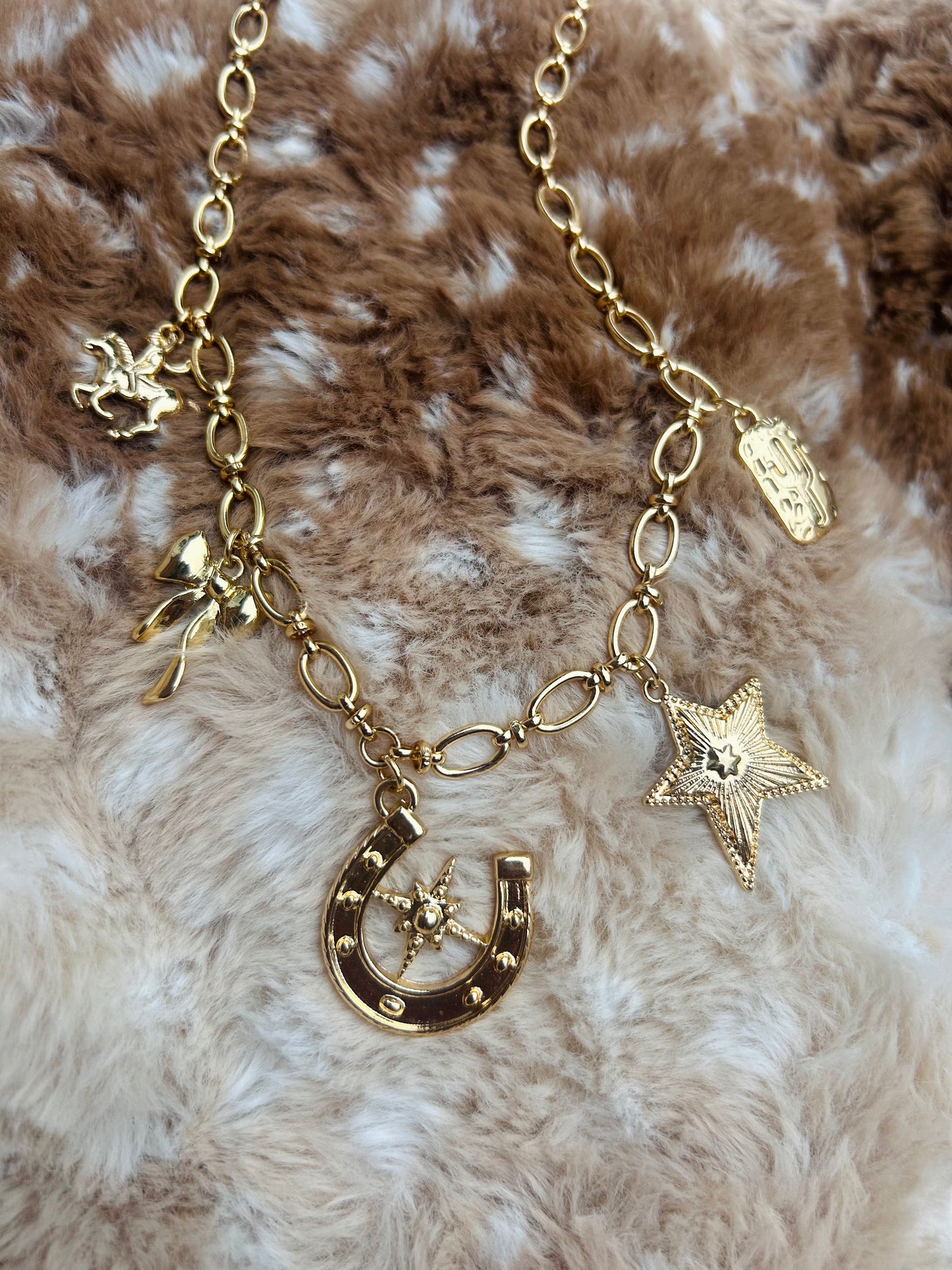 Golden Hour Charm Necklace