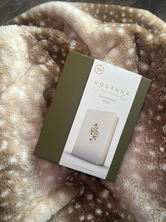 Hosanna Revival Notetaking Bible