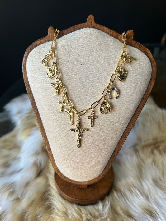 Mariah Charm Necklace