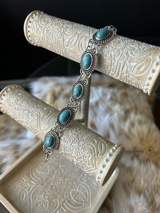 Delaney Turquoise Bracelet