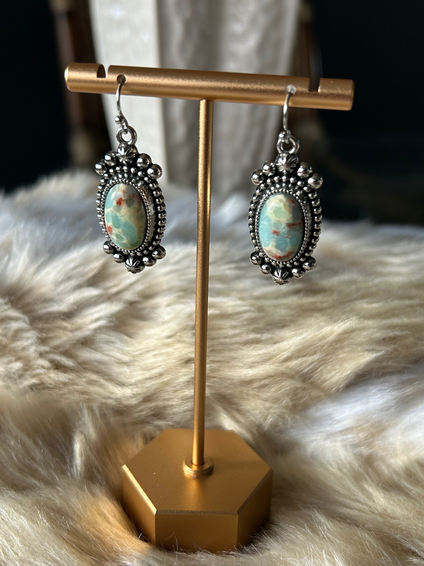 Calla Western Drop Earrings