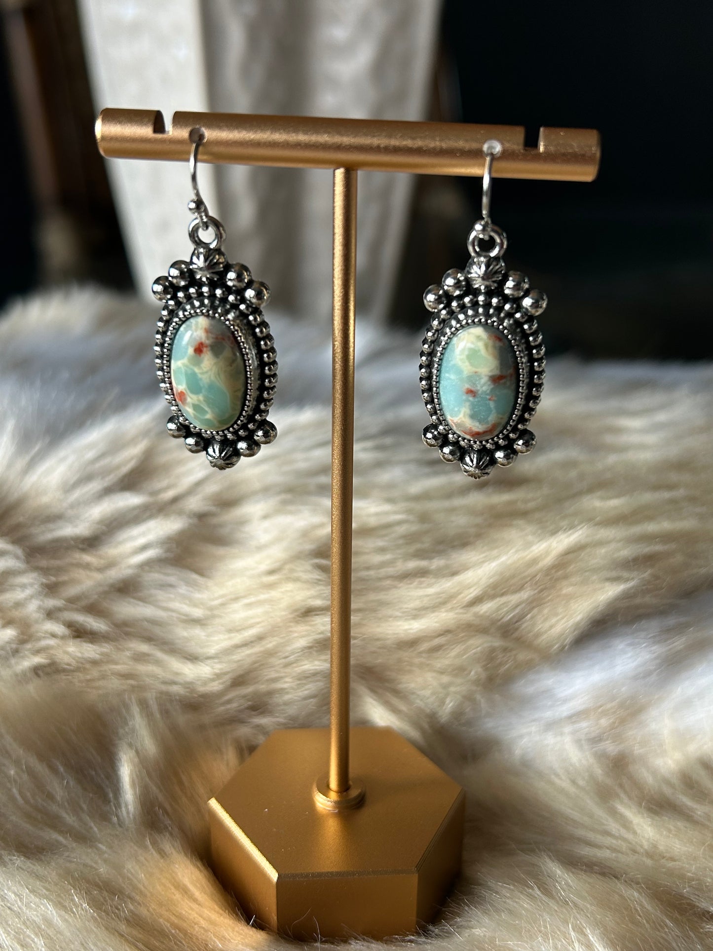 Calla Western Drop Earrings