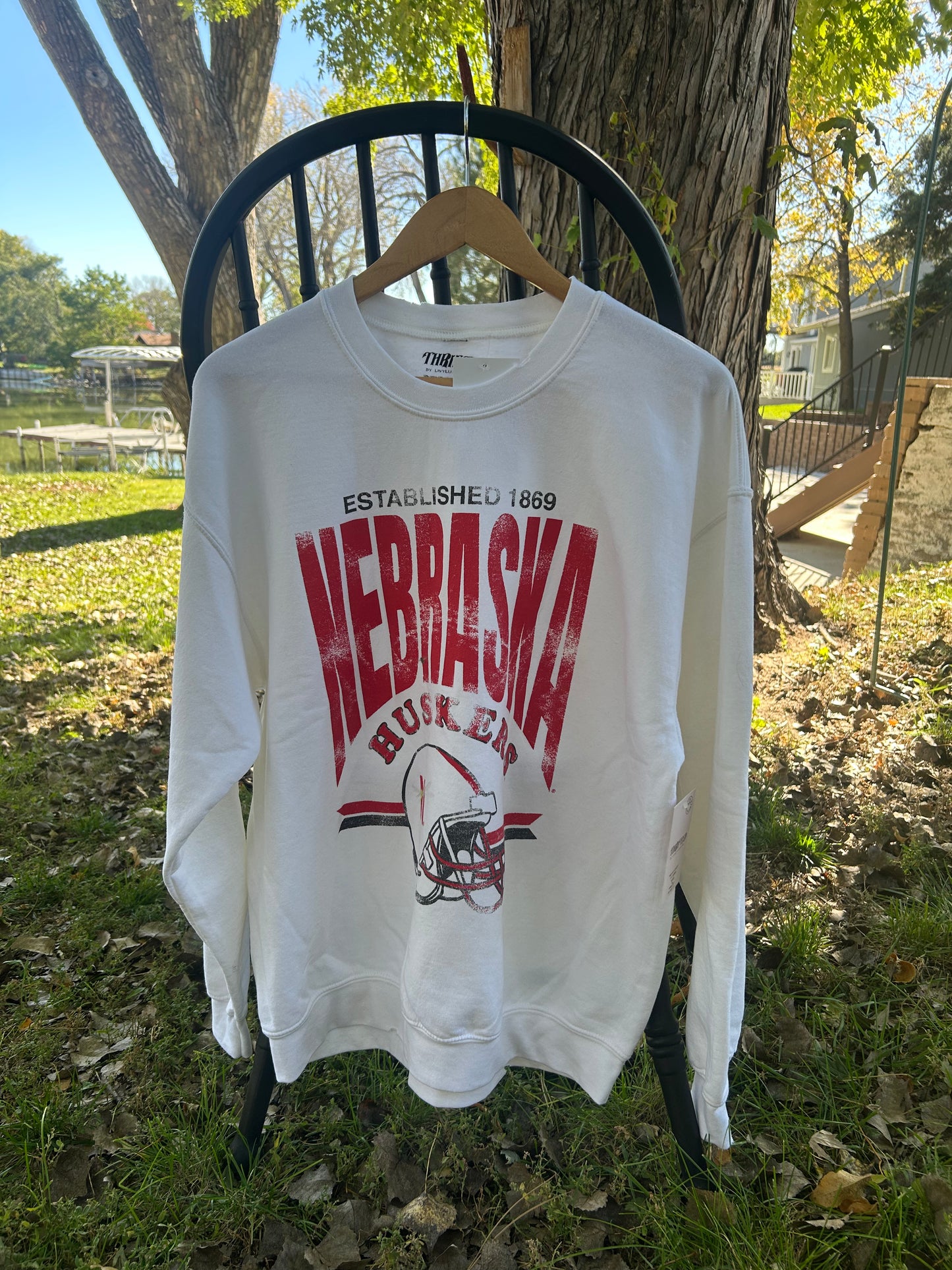 Bella Nebraska Crewneck