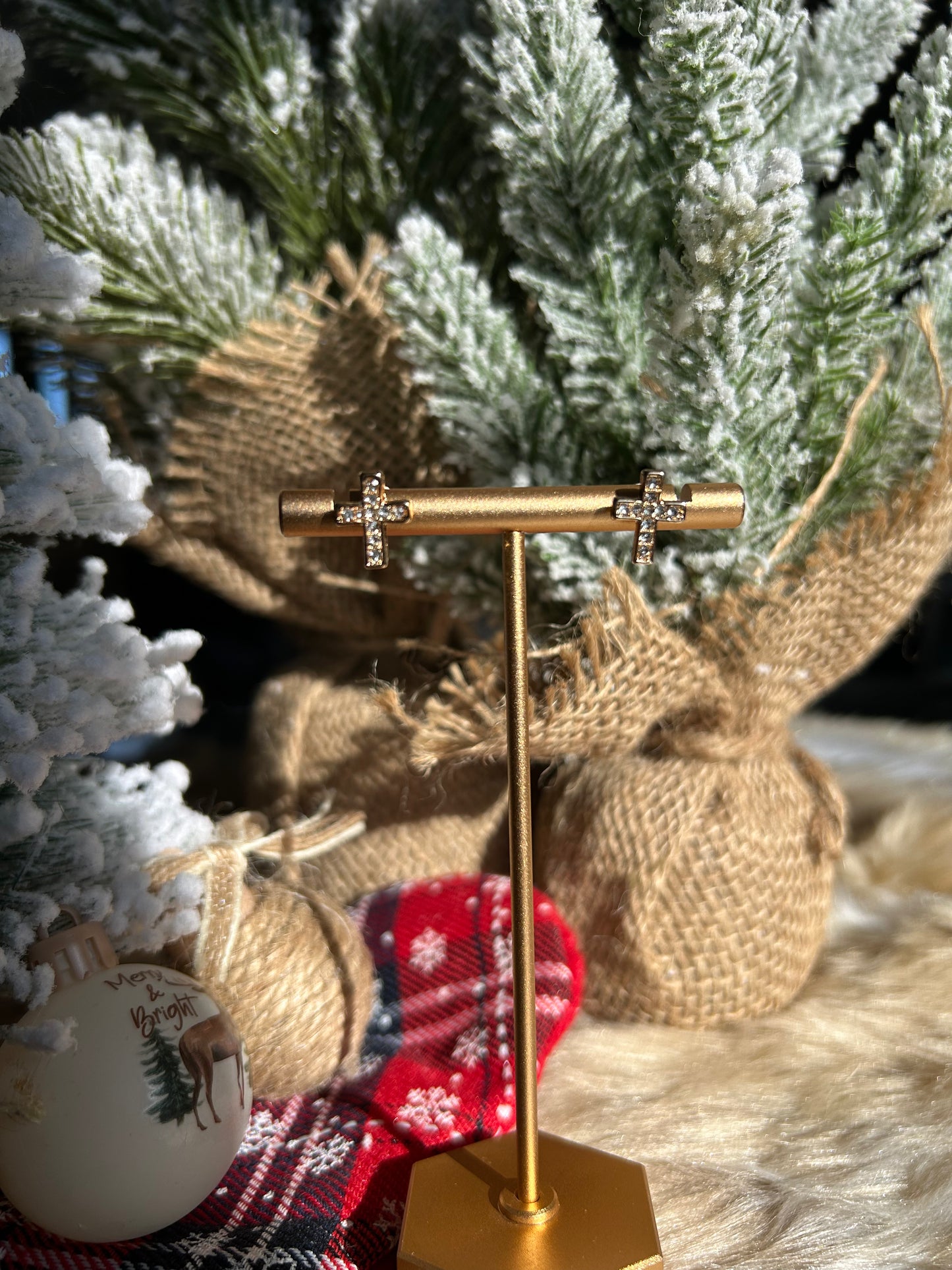 Karsyn Cross Earrings