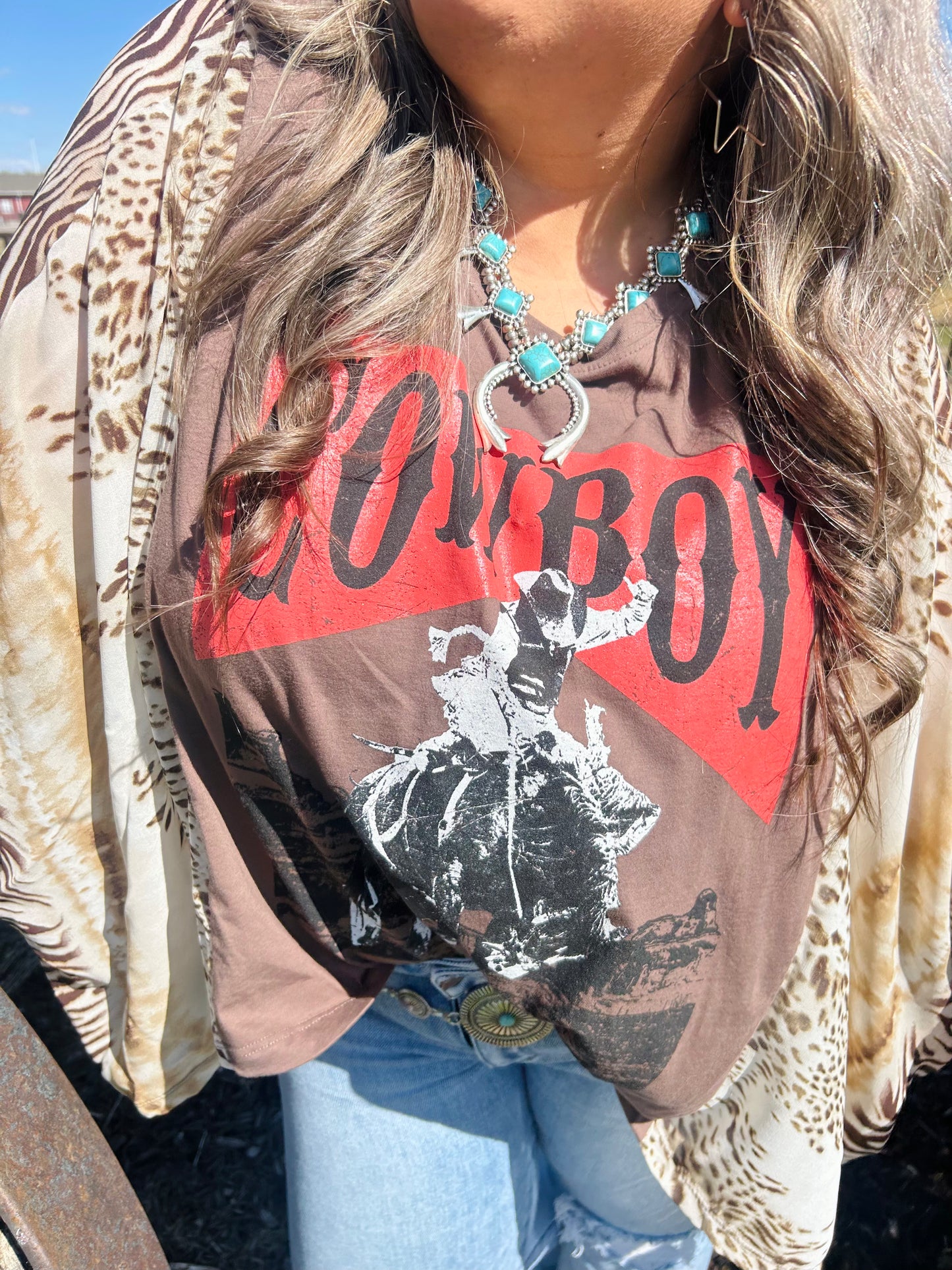 Oaklynn Cowboy Top