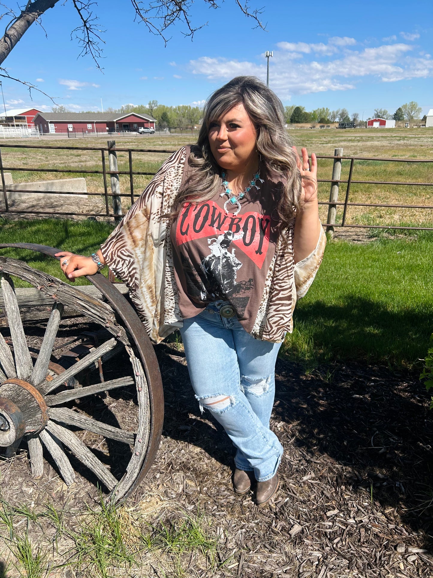 Oaklynn Cowboy Top