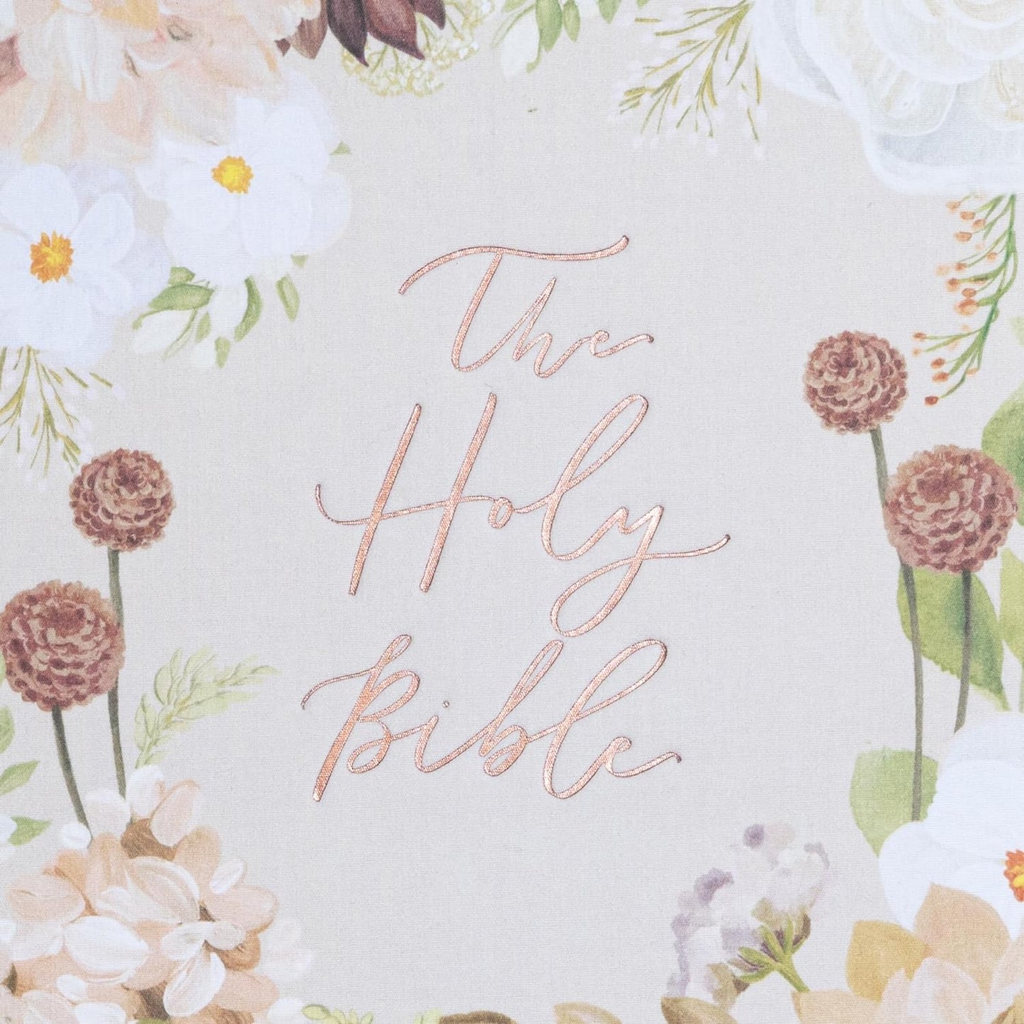 CSB Notetaking Bible- Blush Pink & Floral