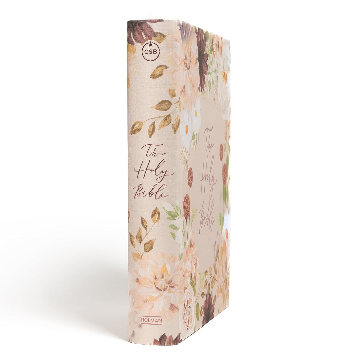 CSB Notetaking Bible- Blush Pink & Floral