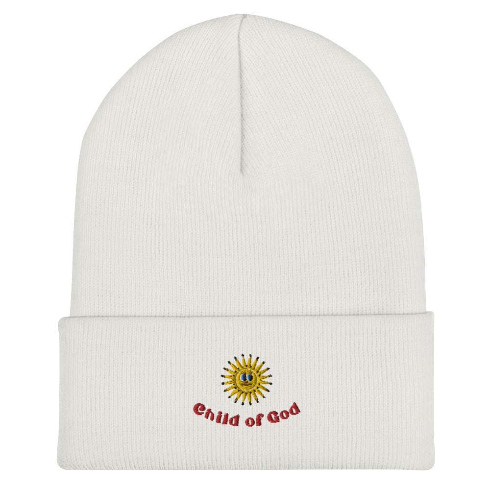 Child of God Embriodered Beanie