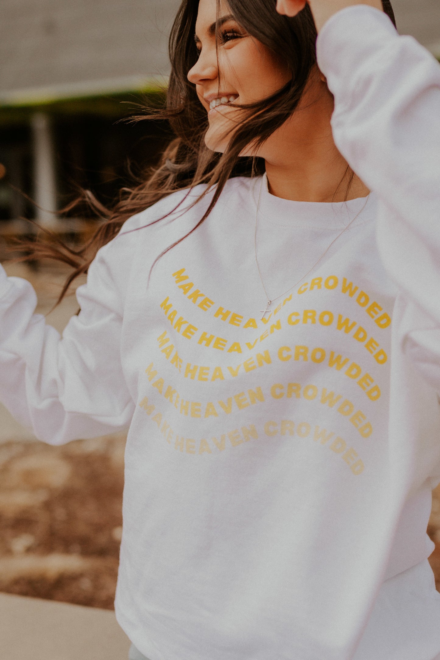 Make Heaven Crowded Crewneck