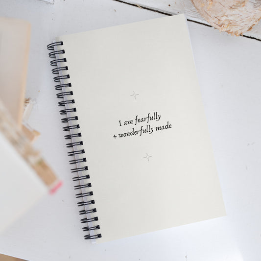 Fearfully + Wonderfully Made Notebook