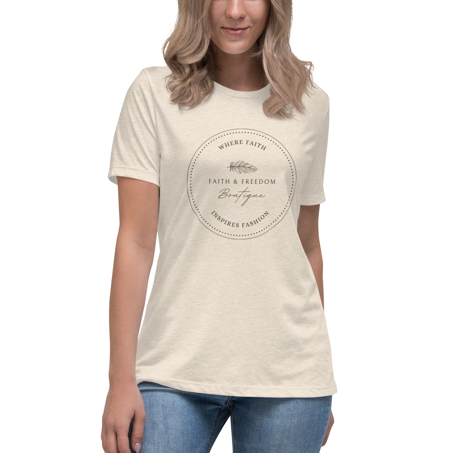 Faith & Freedom Heather Tee